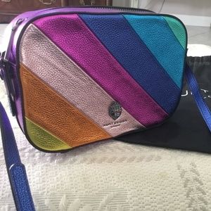Kurt Geiger large camera rainbow crossbody